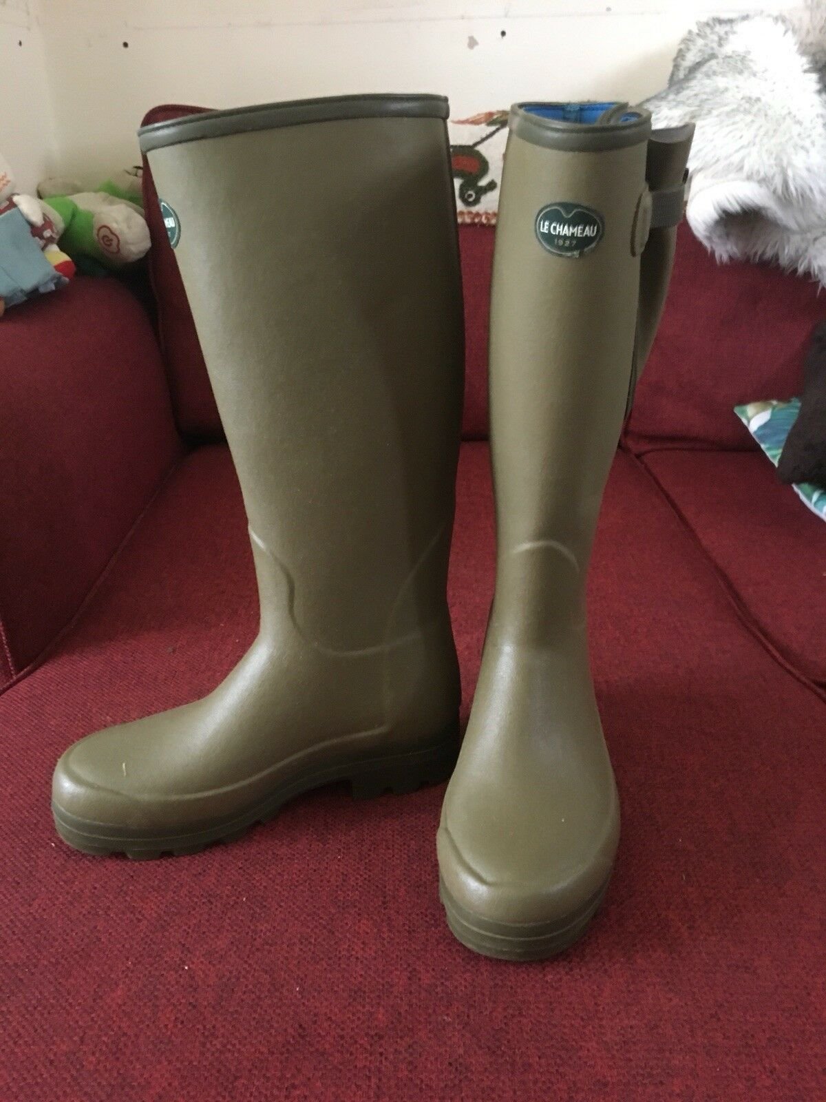 Le Chameau Vierzonord Neoprene Lined Wellingtons Size Eu 41