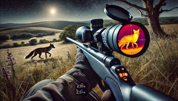 Fox Shooting with Thermal Imaging